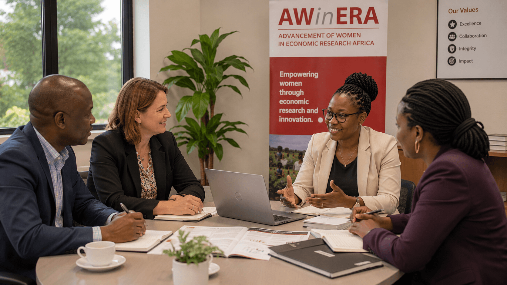 Research and policy meeting in Africa